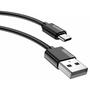 Дата кабель USB 2.0 AM to Type-C 0.3m Nets T-C801 Black T-Phox (T-C801(0.3) Black) - 4