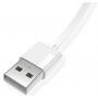 Дата кабель USB 2.0 AM to Type-C 2.0m Nets T-C801 White T-Phox (T-C801(2) white) - 3