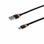 Дата кабель USB 2.0 AM to Micro 5P 1.0m Grand-X (FM07CB) - 1
