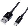 Дата кабель USB 2.0 AM to Lightning 1.2m MFI Grand-X (FL01NB) - 1 Дата кабель USB 2.0 AM to Lightning 1.2m MFI Grand-X (FL01NB) - 1