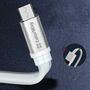 Дата кабель USB 2.0 AM to Micro 5P 0.25m white ColorWay (CW-CBUM-MUM25W) - 6