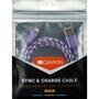 Дата кабель USB 2.0 AM to Lightning 1.0m Purple Canyon (CNE-CFI3P) - 1