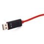 Дата кабель USB 2.0 AM to Type-C With LCD display Extradigital (KBU1735) - 4