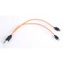 Дата кабель USB 2.0 AM to 2xMicro 5P orange ColorWay (CW-CMU2-OR) - 1