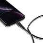 Дата кабель USB Type-C to Lightning 1.2m MFI Black Canyon (CNS-MFIC4B) - 3