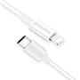 Дата кабель USB Type-C to Lightning 1.0m 3A white ColorWay (CW-CBPDCL032-WH) - 2