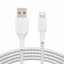 Дата кабель USB 2.0 AM to Lightning 0.15m white Belkin (CAA002BT0MWH) - 1