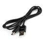 Дата кабель USB 2.0 AM to Type-C 1.0m 3A 18W PVC black Vinga (VCPUSBTC3ABK) - 1