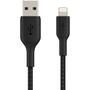 Дата кабель USB 2.0 AM to Lightning 1.0m black Belkin (CAA002BT1MBK) - 1 Дата кабель USB 2.0 AM to Lightning 1.0m black Belkin (CAA002BT1MBK) - 1