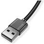 Дата кабель USB 2.0 AM to Lightning 2.0m Nets Black T-Phox (T-L801(2) black) - 2 Дата кабель USB 2.0 AM to Lightning 2.0m Nets Black T-Phox (T-L801(2) black) - 2