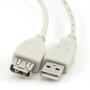 Дата кабель USB 2.0 AM/AF 0.75m Cablexpert (CC-USB2-AMAF-75CM/300) - 1