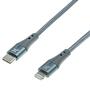 Дата кабель USB Type-C to Lightning 1.0m PD MFI Grand-X (CL-01) - 1