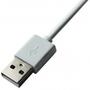 Дата кабель USB 2.0 AM to Micro 5P 1.5m white Grand-X (PM015W) - 2