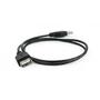 Дата кабель USB 2.0 AM/AF 0.75m Cablexpert (CC-USB2-AMAF-75CM/300-BK) - 2