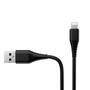 Дата кабель ColorWay USB 2.0 AM to Lightning 1.0m black (CW-CBUL024-BK) - 2
