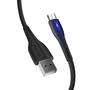Дата кабель ColorWay USB 2.0 AM to Micro 5P 1.0m led black (CW-CBUM034-BK) - 3