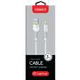 Дата кабель USB 2.0 AM to Lightning 3.0m CBFLEXL3 white Intaleo (1283126487507) - 1