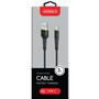 Дата кабель USB 2.0 AM to Type-C 3.0m CBFLEXT3 black Intaleo (1283126487514) - 1 Дата кабель USB 2.0 AM to Type-C 3.0m CBFLEXT3 black Intaleo (1283126487514) - 1