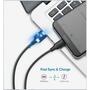 Дата кабель USB 2.0 AM to Type-C 2.0m US287 Black Ugreen (60118) - 2