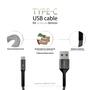 Дата кабель USB 2.0 AM to Type-C 0.2m Intaleo (1283126495656) - 3 Дата кабель USB 2.0 AM to Type-C 0.2m Intaleo (1283126495656) - 3