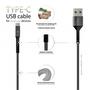 Дата кабель USB 2.0 AM to Type-C 1.2m Intaleo (1283126495663) - 2
