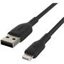 Дата кабель USB 2.0 AM to Lightning 2.0m Belkin (CAA002BT2MBK) - 3