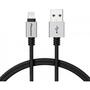 Дата кабель USB 2.0 AM to Lightning 1.0m MFI DuPont Kevlar Pioneer (APS-iLA2-S100) - 1
