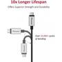 Дата кабель USB 2.0 AM to Lightning 2.0m MFI DuPont Kevlar Pioneer (APS-iLA2-S200) - 2