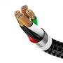 Дата кабель Baseus USB 2.0 AM to Lightning + Micro 5P + Type-C 0.3m Three Prima (CAMLT-ASY01) - 5