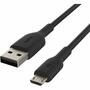 Дата кабель USB 2.0 AM to Micro 5P 1.0m black Belkin (CAB005BT1MBK) - 2
