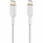 Дата кабель USB Type-С to Lightning 2.0m white Belkin (CAA004BT2MWH) - 1