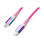 Дата кабель USB Type-C to Lightning 1.0m MFI Rainbow REAL-EL (EL123500054) - 2