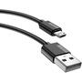 Дата кабель USB 2.0 AM to Micro 5P 1.2m T-M801 black PB T-Phox (T-M801 black PB) - 2