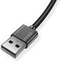 Дата кабель USB 2.0 AM to Micro 5P 1.2m T-M801 black PB T-Phox (T-M801 black PB) - 3