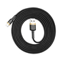 Дата кабель USB 2.0 AM to Lightning 2.0m 1.5A gold-black Baseus (CALKLF-CV1) - 2