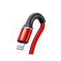 Дата кабель USB 2.0 AM to Lightning 1.0m 2.4A red Baseus (CALGH-B09) - 1