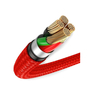 Дата кабель USB 2.0 AM to Lightning 1.0m 2.4A red Baseus (CALGH-B09) - 3