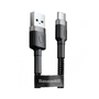 Дата кабель USB 3.1 AM to Type-C 1.0m 3A grey-black Baseus (CATKLF-BG1) - 1