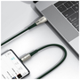 Дата кабель USB 3.1 AM to Type-C 1.0m 6A LED green Baseus (CATSD-M06) - 5