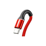 Дата кабель USB 2.0 AM to Type-C 2.0m 2A LED red Baseus (CATGH-C09) - 1