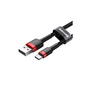Дата кабель USB 3.1 AM to Type-C 2.0m 2A red-black Baseus (CATKLF-C91) - 3