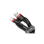 Дата кабель USB 3.1 AM to Type-C 3.0m 2A red-black Baseus (CATKLF-U91) - 1