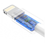 Дата кабель USB Type-C to Lightning 1.0m White T-Phox (T-CL834) - 1