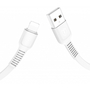 Дата кабель USB 2.0 AM to Lightning 1.2m White T-Phox (T-L802 white) - 2
