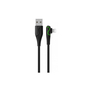 Дата кабель USB 2.0 AM to Lightning 1.2m Black T-Phox (T-L835 black) - 2