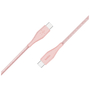 Дата кабель USB Type-C to Type-C 1.2m DuraTek Plus Pink Belkin (F8J241BT04-PNK) - 2