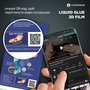 Стекло защитное MakeFuture Samsung Note20 Ultra Liquid Glue 3D Film (MFA-SN20U) - 5