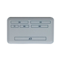 Считыватель флеш-карт Atcom TD2070 USB 2.0 ALL IN 1 - (Memory Stick (MS) , Secure Digit (10770) - 1