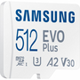 Карта памяти Samsung 512GB microSDXC class 10 UHS-I U3 V2 Evo Plus (MB-MC512KA/RU) - 1