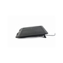 Подставка для ноутбука Gembird до 15", 1x120 mm fan, black (NBS-1F15-04) - 2